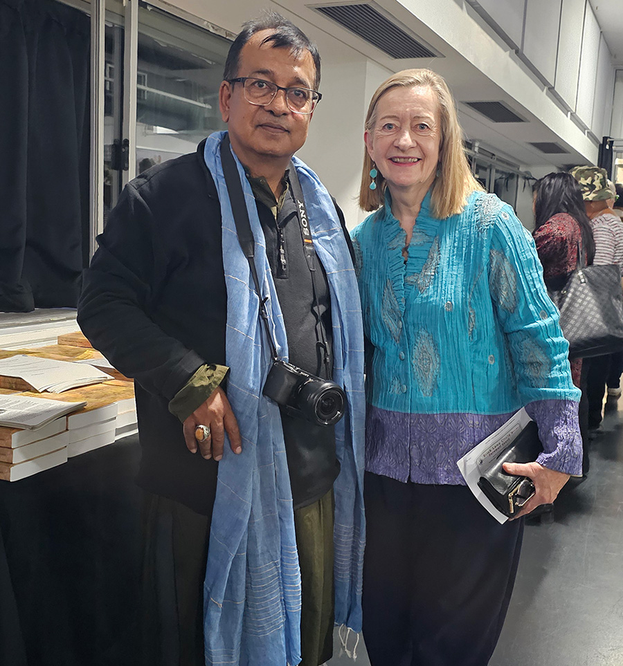 Valerie with Muhammad Ahmedullah
